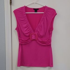 My Michelle Sleeveless Pink Top / Blouse